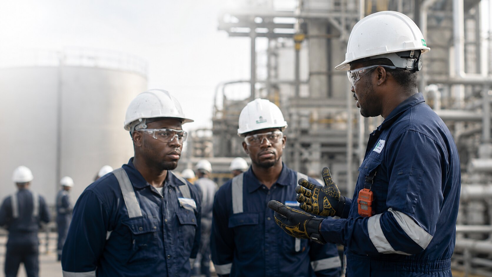 M&N team at industrial plant — rapid response readiness